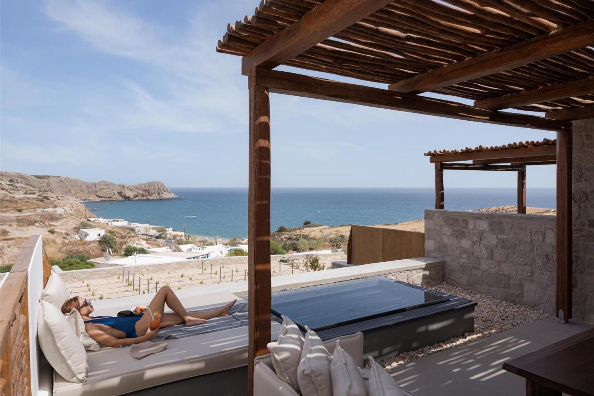 Horizon Suites Milos Paliochori Bagian luar foto