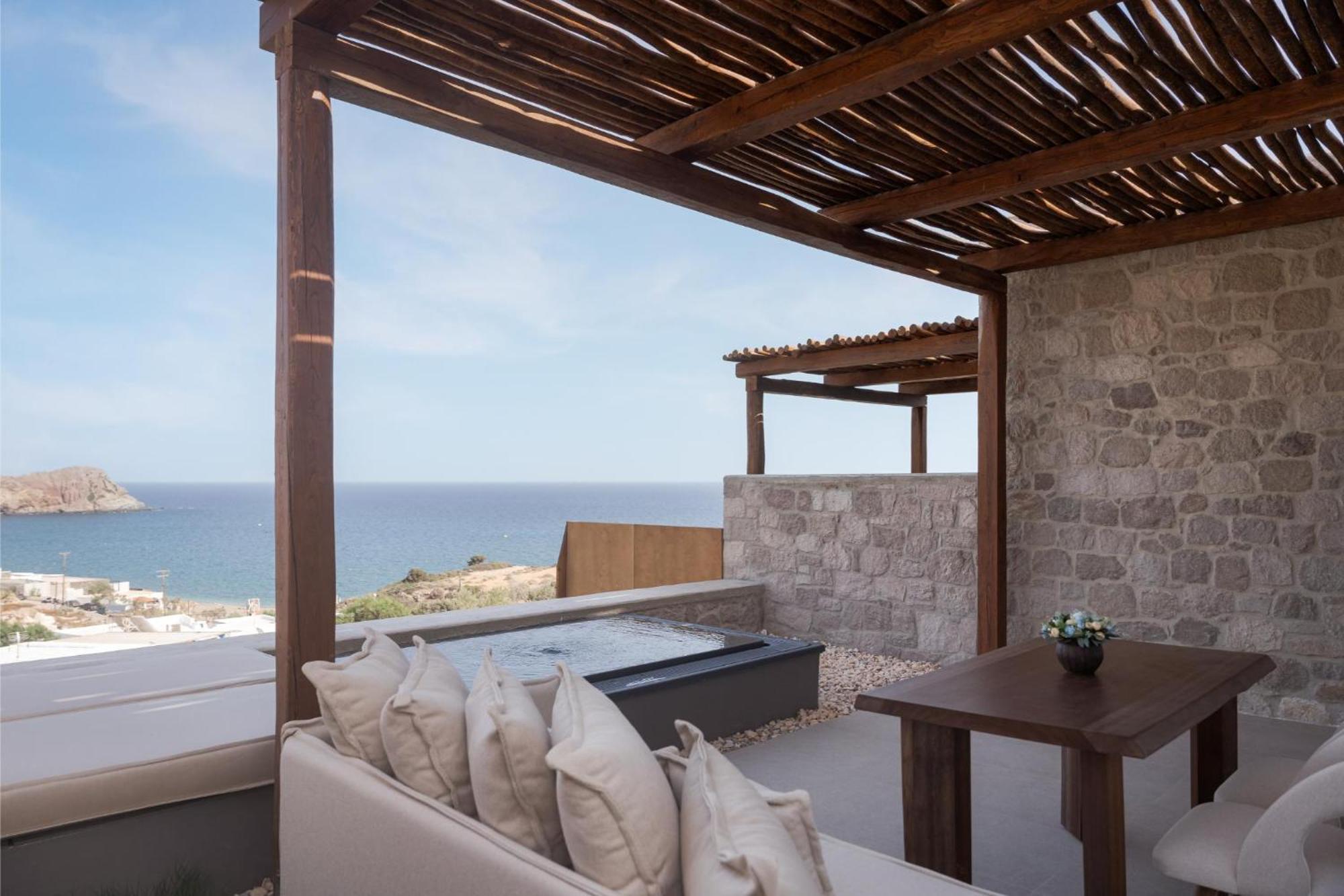 Horizon Suites Milos Paliochori Bagian luar foto