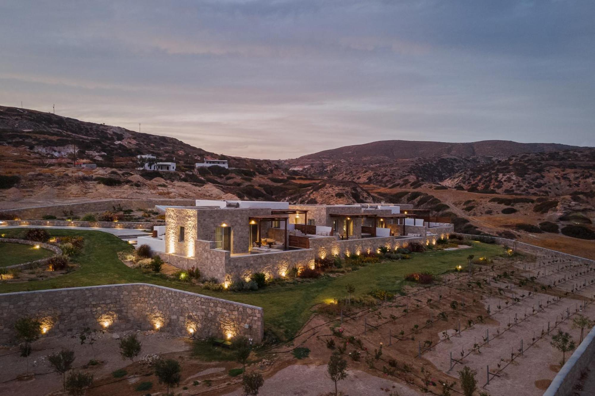 Horizon Suites Milos Paliochori Bagian luar foto