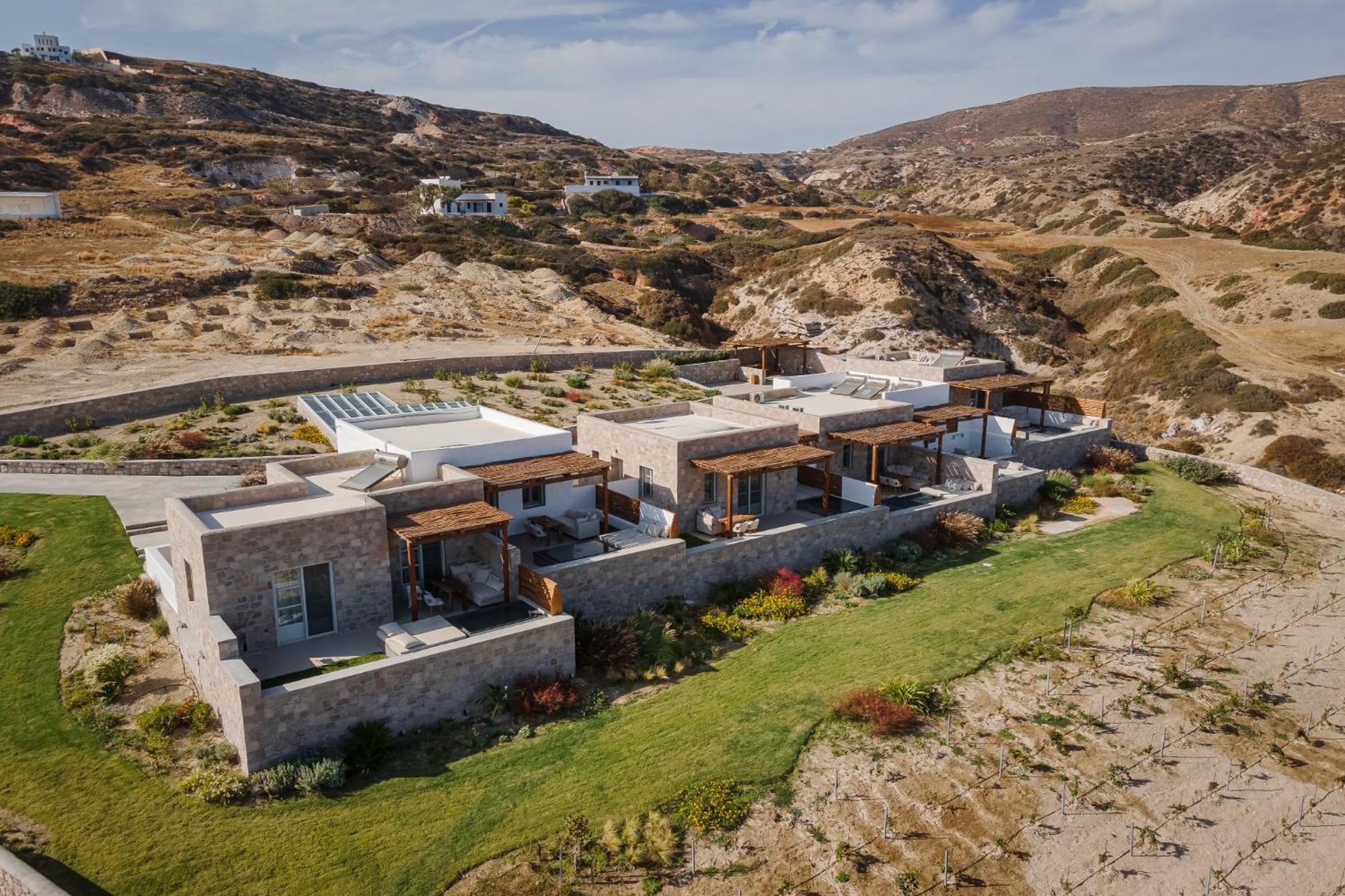 Horizon Suites Milos Paliochori Bagian luar foto